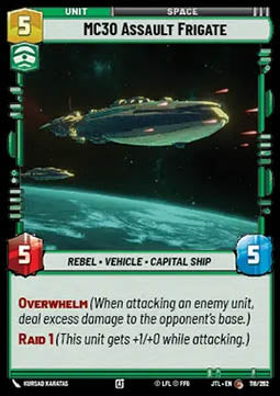 MC30 Assault Frigate - Jump to Lightspeed (Common) [JTL-118]