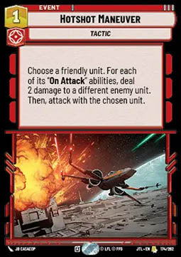 Hotshot Maneuver - Jump to Lightspeed (Rare) [JTL-174]