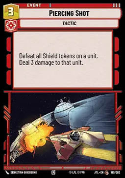 Piercing Shot - Jump to Lightspeed (Common) [JTL-180]