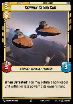 Skyway Cloud Car - Jump to Lightspeed (Common) [JTL-220]