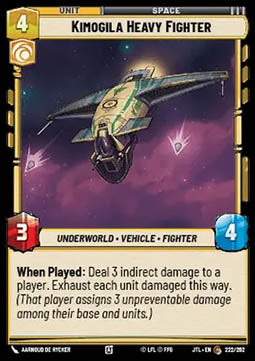 Kimogila Heavy Fighter - Jump to Lightspeed (Common) [JTL-222]