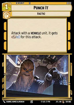 Punch It - Jump to Lightspeed (Common) [JTL-231]