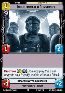 Indoctrinated Conscript - Jump to Lightspeed (Common) [JTL-236]