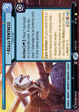 Asajj Ventress, I Work Alone (V.1) - Jump to Lightspeed: Extras (Rare) [XJTL-263]