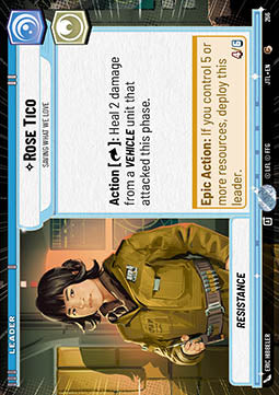 Rose Tico, Saving What We Love (V.1) - Jump to Lightspeed: Extras (Common) [XJTL-266]