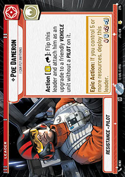 Poe Dameron, I Can Fly Anything (V.1) - Jump to Lightspeed: Extras (Rare) [XJTL-275]