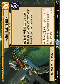 Admiral Trench, Chk-chk-chk-chk (V.1) - Jump to Lightspeed: Extras (Rare) [XJTL-276]