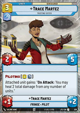 Trace Martez, Trusting Sister - Jump to Lightspeed: Extras (Uncommon) [XJTL-328]