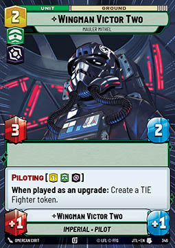 Wingman Victor Two, Mauler Mithel - Jump to Lightspeed: Extras (Uncommon) [XJTL-346]