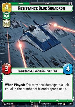 Resistance Blue Squadron - Jump to Lightspeed: Extras (Common) [XJTL-364]