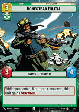 Homestead Militia - Jump to Lightspeed: Extras (Common) [XJTL-375]