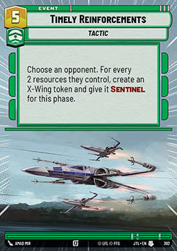 Timely Reinforcements - Jump to Lightspeed: Extras (Uncommon) [XJTL-392]