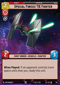 Special Forces TIE Fighter - Jump to Lightspeed: Extras (Common) [XJTL-397]