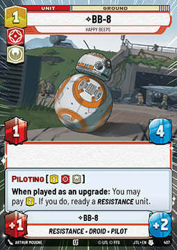 BB-8, Happy Beeps - Jump to Lightspeed: Extras (Uncommon) [XJTL-407]