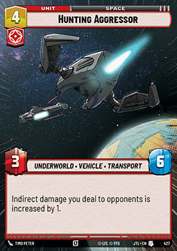 Hunting Aggressor - Jump to Lightspeed: Extras (Uncommon) [XJTL-427]