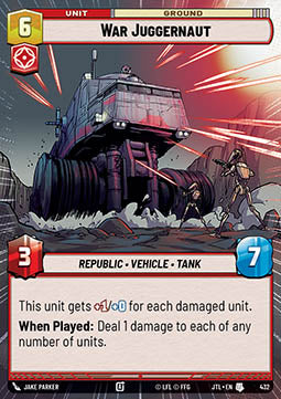 War Juggernaut - Jump to Lightspeed: Extras (Uncommon) [XJTL-432]