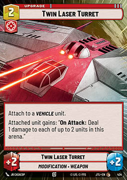 Twin Laser Turret - Jump to Lightspeed: Extras (Common) [XJTL-434]