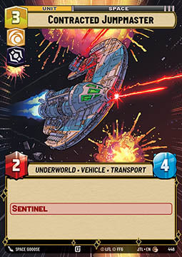 Contracted Jumpmaster - Jump to Lightspeed: Extras (Common) [XJTL-446]