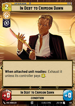 In Debt to Crimson Dawn - Jump to Lightspeed: Extras (Uncommon) [XJTL-454]