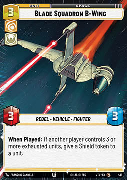 Blade Squadron B-Wing - Jump to Lightspeed: Extras (Common) [XJTL-461]