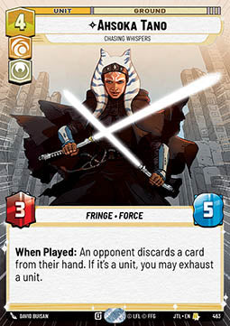 Ahsoka Tano, Chasing Whispers - Jump to Lightspeed: Extras (Rare) [XJTL-463]