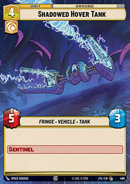Shadowed Hover Tank - Jump to Lightspeed: Extras (Common) [XJTL-486]