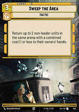 Sweep the Area - Jump to Lightspeed: Extras (Uncommon) [XJTL-495]