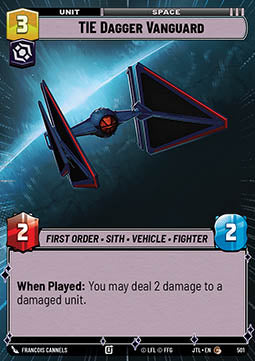 TIE Dagger Vanguard - Jump to Lightspeed: Extras (Common) [XJTL-501]