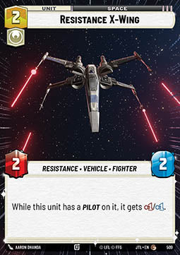 Resistance X-Wing - Jump to Lightspeed: Extras (Common) [XJTL-509]