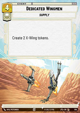 Dedicated Wingmen (V.1) - Jump to Lightspeed: Extras (Common) [XJTL-516]