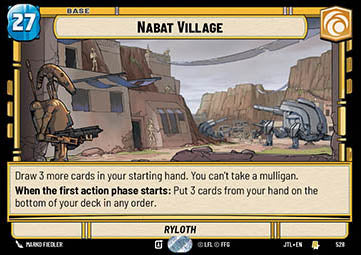 Nabat Village (V.2) - Jump to Lightspeed (Rare) [JTL-528]