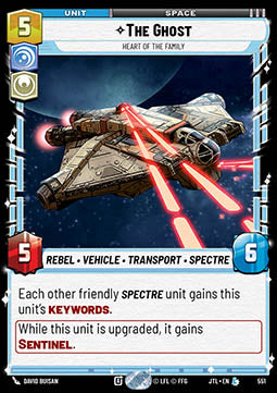 Ghost, Heart of the Family (V.2) - Jump to Lightspeed (Legendary) [JTL-551]