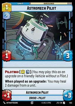 Astromech Pilot (V.2) - Jump to Lightspeed (Uncommon) [JTL-555]