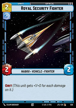 Royal Security Fighter (V.2) - Jump to Lightspeed (Common) [JTL-559]