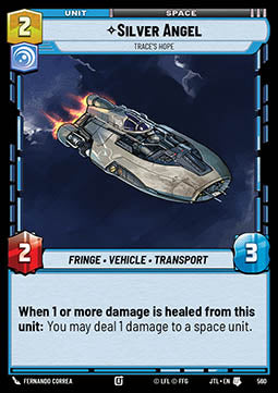 Silver Angel, Trace's Hope (V.2) - Jump to Lightspeed (Uncommon) [JTL-560]