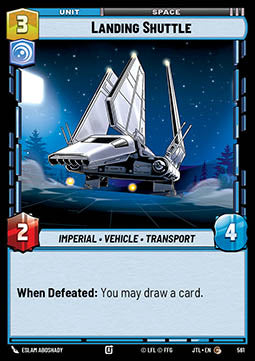Landing Shuttle (V.2) - Jump to Lightspeed (Common) [JTL-561]