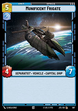 Munificent Frigate (V.2) - Jump to Lightspeed (Common) [JTL-567]