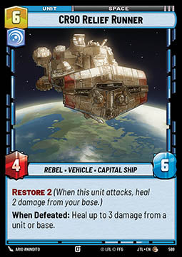 CR90 Relief Runner (V.2) - Jump to Lightspeed (Common) [JTL-569]