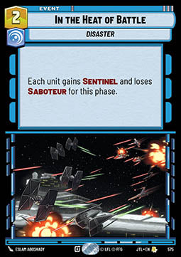 In the Heat of Battle (V.2) - Jump to Lightspeed (Rare) [JTL-575]