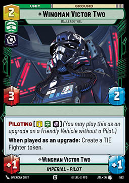 Wingman Victor Two, Mauler Mithel (V.2) - Jump to Lightspeed (Uncommon) [JTL-582]