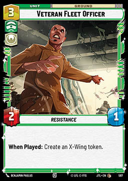 Veteran Fleet Officer (V.2) - Jump to Lightspeed (Common) [JTL-597]