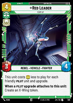 Red Leader, Form Up (V.2) - Jump to Lightspeed (Uncommon) [JTL-599]