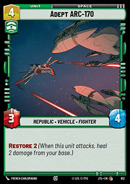 Adept ARC-170 (V.2) - Jump to Lightspeed (Common) [JTL-612]