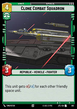 Clone Combat Squadron (V.2) - Jump to Lightspeed (Uncommon) [JTL-613]
