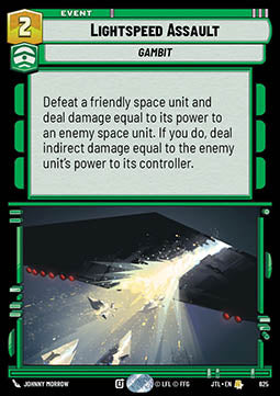 Lightspeed Assault (V.2) - Jump to Lightspeed (Rare) [JTL-625]