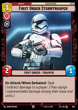 First Order Stormtrooper (V.2) - Jump to Lightspeed (Common) [JTL-630]