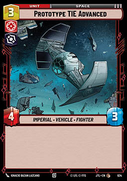 Prototype TIE Advanced (V.2) - Jump to Lightspeed (Common) [JTL-634]