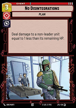 No Disintegrations (V.2) - Jump to Lightspeed (Special) [JTL-642]