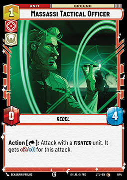 Massassi Tactical Officer (V.2) - Jump to Lightspeed (Common) [JTL-644]