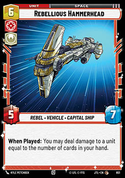 Rebellious Hammerhead (V.2) - Jump to Lightspeed (Common) [JTL-651]